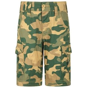 Mountain Warehouse Childrens/Kids Camo Cargo Shorts (Licht beige/groen)