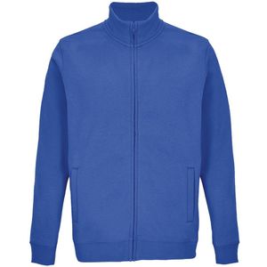SOLS Unisex Cooper Sweat Jacket met volledige rits voor volwassenen (Koningsblauw)