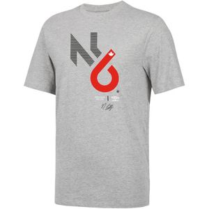 Nicholas Latifi Heren Umbro T-Shirt (Grijze Mergel)