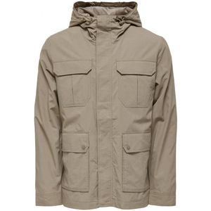 Noah Spring Parka Jas - Chinchilla - Maat L