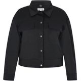 Mymo - Blouson - Zwart - Dames - Winterjas - Dik Gewatteerd - Afneembare Capuchon