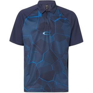 Oakley - Polo Shirt - Blauw - Grafisch - Heren