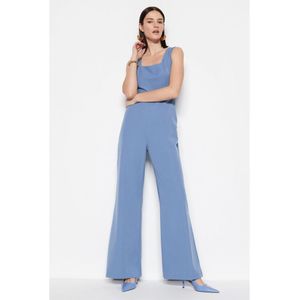 Trendyol Dames  Vierkante Kraag Jumpsuit - Maat 34