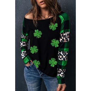 Pailletten Klaver Graphic T-shirt