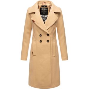 Navahoo - Wooly - Dames Trenchcoat - Premium Wintermantel - Elegante Pasvorm