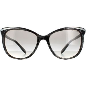 Ralph by Ralph Lauren Cat Eye Dames Marble Black Grey Gradient Zonnebril | Sunglasses