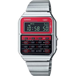 Casio Casio Collection Vintage Unisex Horloge Zilverkleurig CA-500WE-4BEF