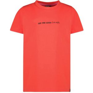 Cars T-shirt CARREY met tekst rood