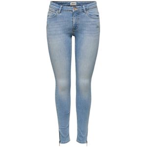 ONLY Cropped Skinny Jeans ONLKENDELL Denim Light Blue - Maat 25/30