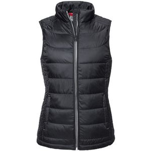 Russell Dames/dames Nano Body Warmer (Zwart)