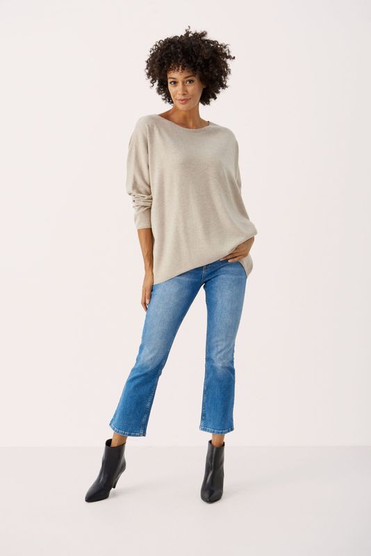 Pullover Loose fit beige