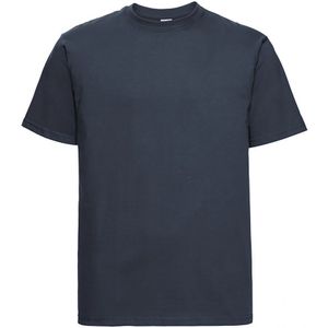 Russell Heren Zwaargewicht T-Shirt (Franse marine)