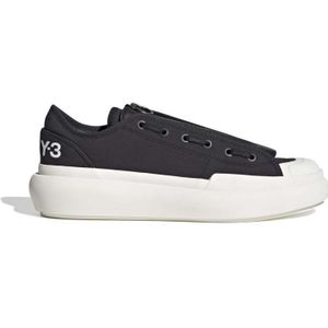 Men's Y-3 Ajatu Court Low Trainers In Black-White - Maat 40