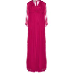 Gucci - Silk Midi Jurk - Roze - 100% Zijde