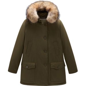 Woolrich - Damesparka - Warm - Met Afneembare Capuchon - Water- en Windafstotend
