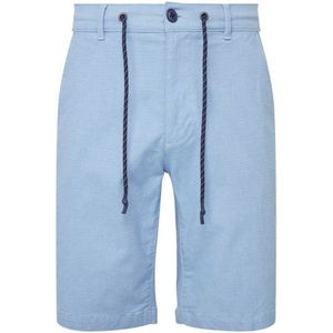 Asquith & Fox Heren Chino Everyday Shorts (Blauw) - Maat M
