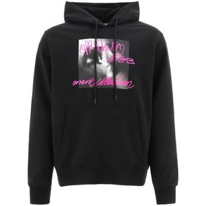 Off-White - Tornado-type - Hoodie - Zwart - Slim Fit