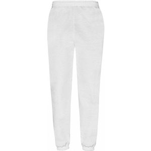 Fruit Of Loom Heren Klassieke 80/20 Elastische Joggingbroek (Wit)