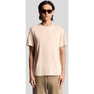 Lyle & Scott Superfine Katoenen T-shirt - Roze
