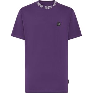 T-Shirt Ronde Hals Gothic Plein