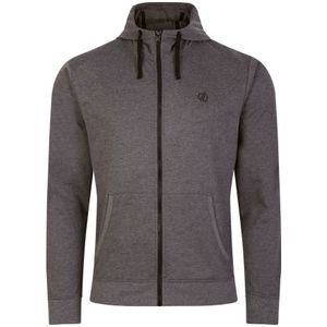 Dare 2B Heren Jermaine Jenas Recharging Full Zip Hoodie (Houtskool Grijze Mergel) - Maat 2XL