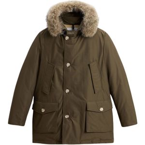 Woolrich, Heren, Jassen, Zwart, Maat: M Wol,