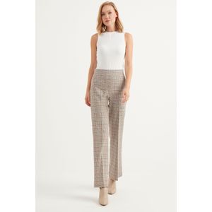 Pantalon à carreaux