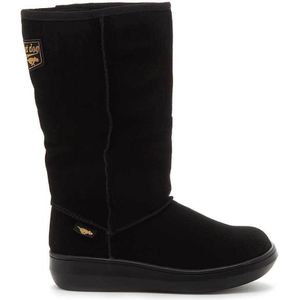 Rocket Dog Sugardaddy Dames/Dames Leder Trekken Op Laars (Zwart)