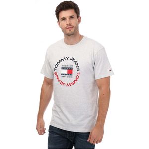 Tommy Hilfiger Athletic T-shirt Voor Heren, Grijs - Maat XS