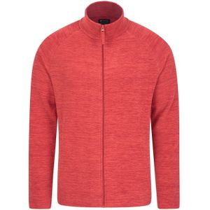Mountain Warehouse Heren Snowdon II Full Zip Fleecejack (Rood)