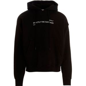 Off-White - Espiral Opuesto - Kapuzenpullover - Zwart