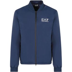 EA7 Emporio Armani Tussenjas  navy / wit