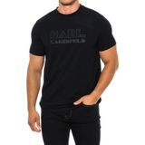 Karl Lagerfeld - 755060 - T-shirt - Zwart - Katoen - Korte Mouwen