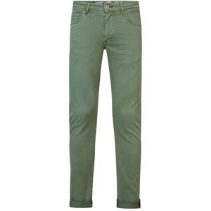 Petrol Industries - Heren Seaham colored slim fit jeans  - Groen