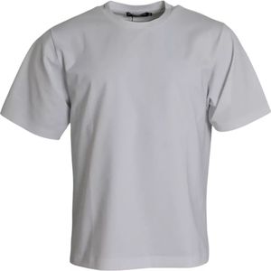 Dolce & Gabbana - Short Sleeve Round Neck T-Shirt - Wit