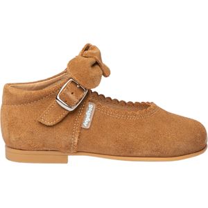 Mercedita leren schoenen kameel