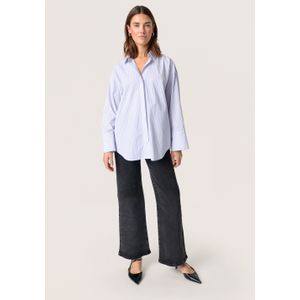 Overhemd met lang mouwen Regular fit White and blue stripes white blue