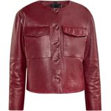 DreiMaster Klassik Tussenjas  wijnrood