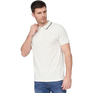 Duck and Cover Heren Samtrase Polo Shirt (Gebroken wit)