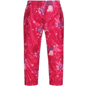 Regatta Childrens/Kids Pack It Floral Peppa Pig Waterdichte Overbroek (Roze Fusie) - Maat 12-18M / 80cm