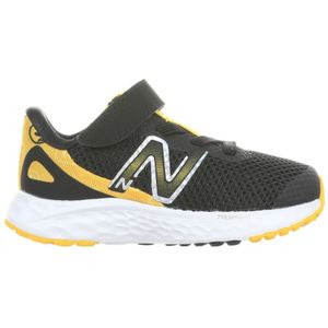 Jongens New Balance Juniors Fresh Foam Arishi V4 Bungee Lace Trainers in Zwart