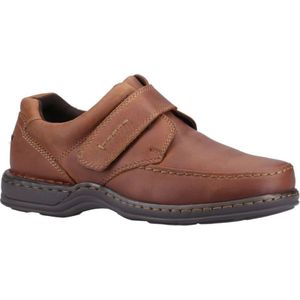 Hush Puppies Romeinse leren herenschoenen (Bruin)