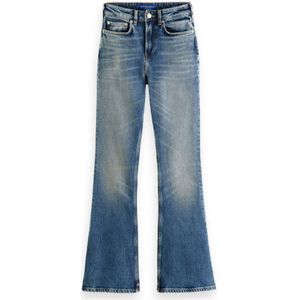 Scotch & Soda High Waist Flared Jeans The Charm Flared Jeans — Love In Light Denim - Maat 29/32