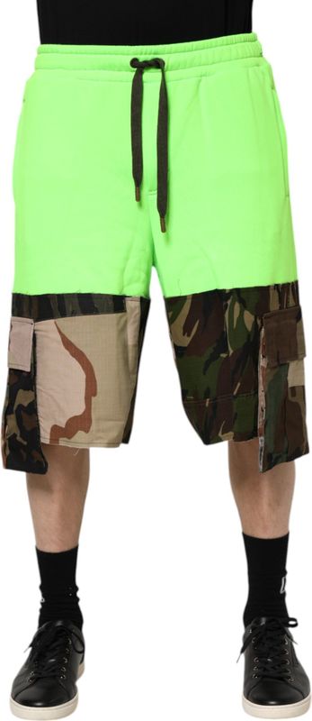 Dolce & Gabbana - Cargo Bermuda Shorts - Veelkleurig - Katoen