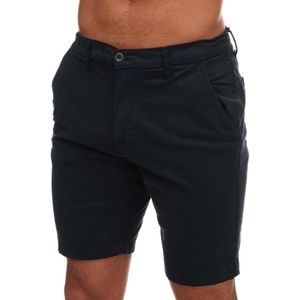 Duck and Cover Heren Moreshore Chino Korte Broek (Marineblauw)