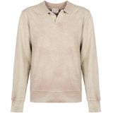 Guess - Training Sweatshirt - Beige - Heren - Hoodies & Sweatvesten
