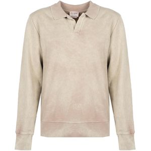 Guess - Training Sweatshirt - Beige - Heren - Hoodies & Sweatvesten