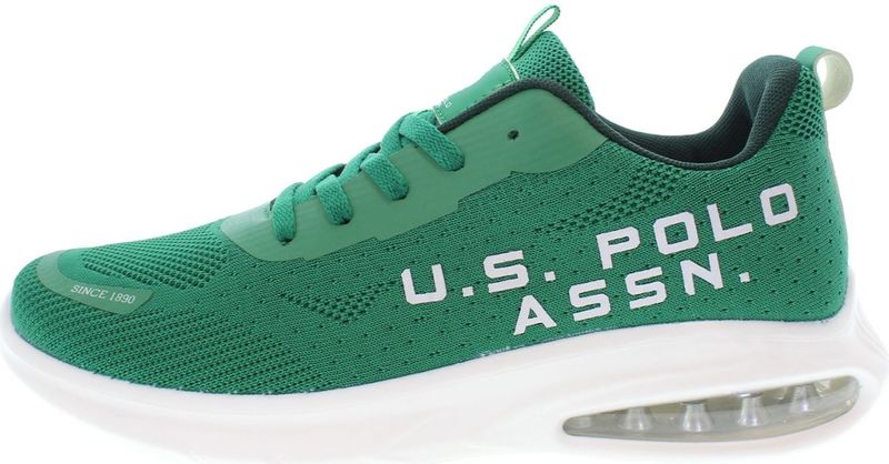 U.S. Polo Assn. - Active 001M - Dynamische Sportschoenen - Groen - Heren