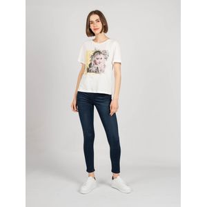 Patrizia Pepe - Dames - Tops - Wit - Katoen