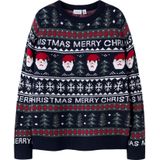 Gebreide Trui - Kerst - Ronde Hals - Lange Mouwen - Regular Fit